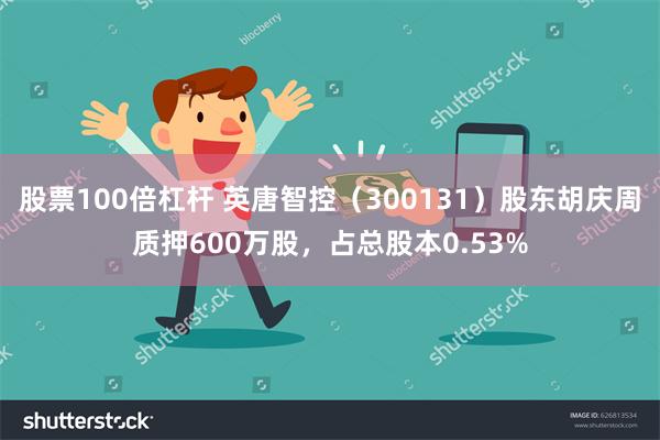 股票100倍杠杆 英唐智控（300131）股东胡庆周质押600万股，占总股本0.53%